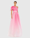 Mac Duggal Pink Ombre Princess Tulle Ballgown #20377 