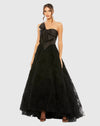 Mac Duggal, Strapless Bow Front Ball Gown - Black #20584