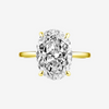 Hailey Bieber Oval Cut Engagement Ring