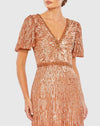 Embellished Butterfly Gown - Copper