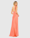 Empire Waist Bridal Gown - Coral