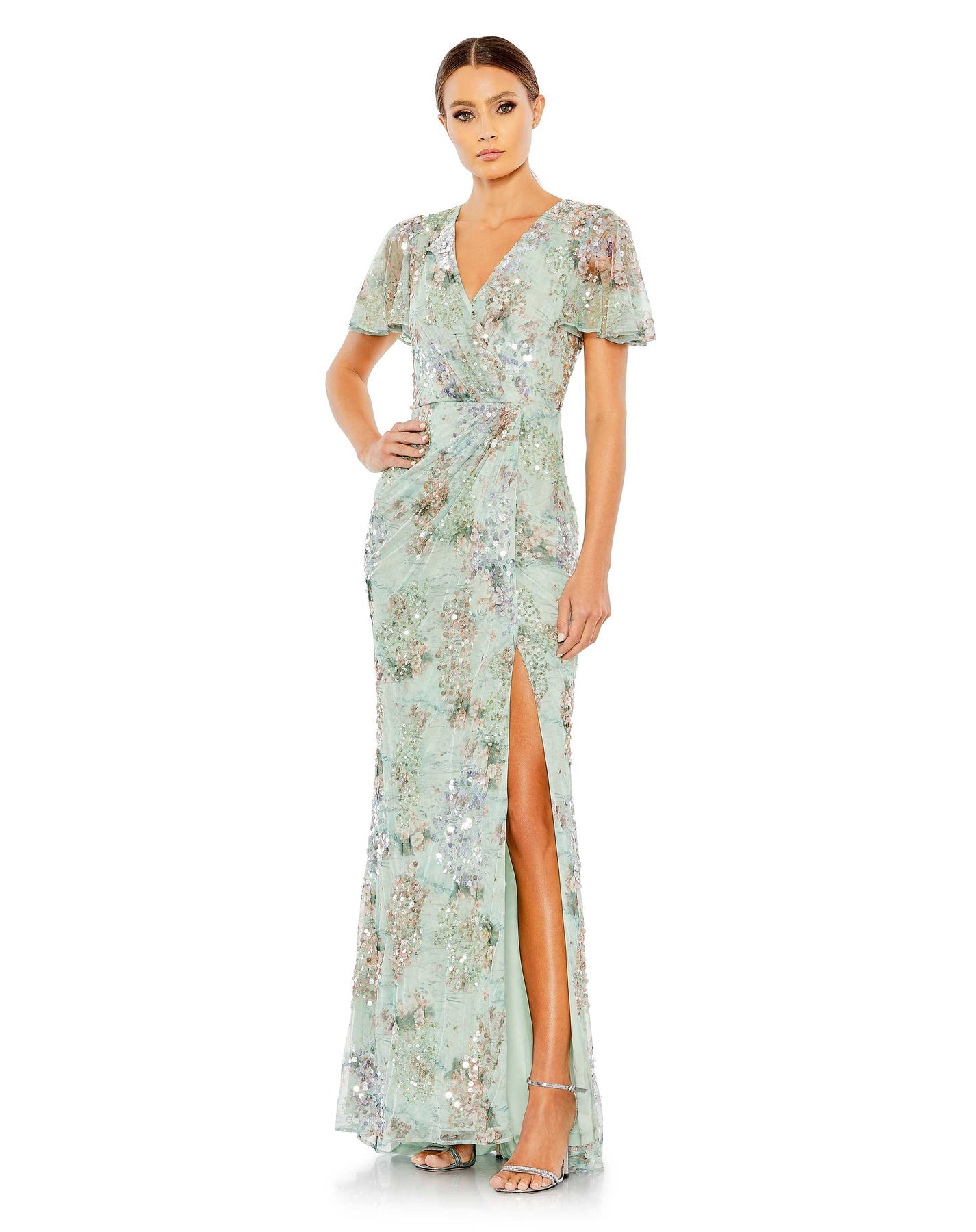 Mac duggal butterfly dress hotsell