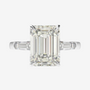 Emerald Cut Engagement Ring, 5 Carats