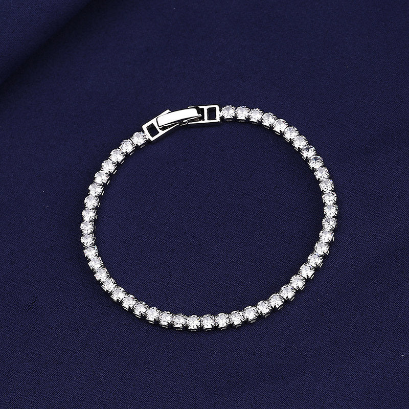 Classic Tennis Bracelet, Silver