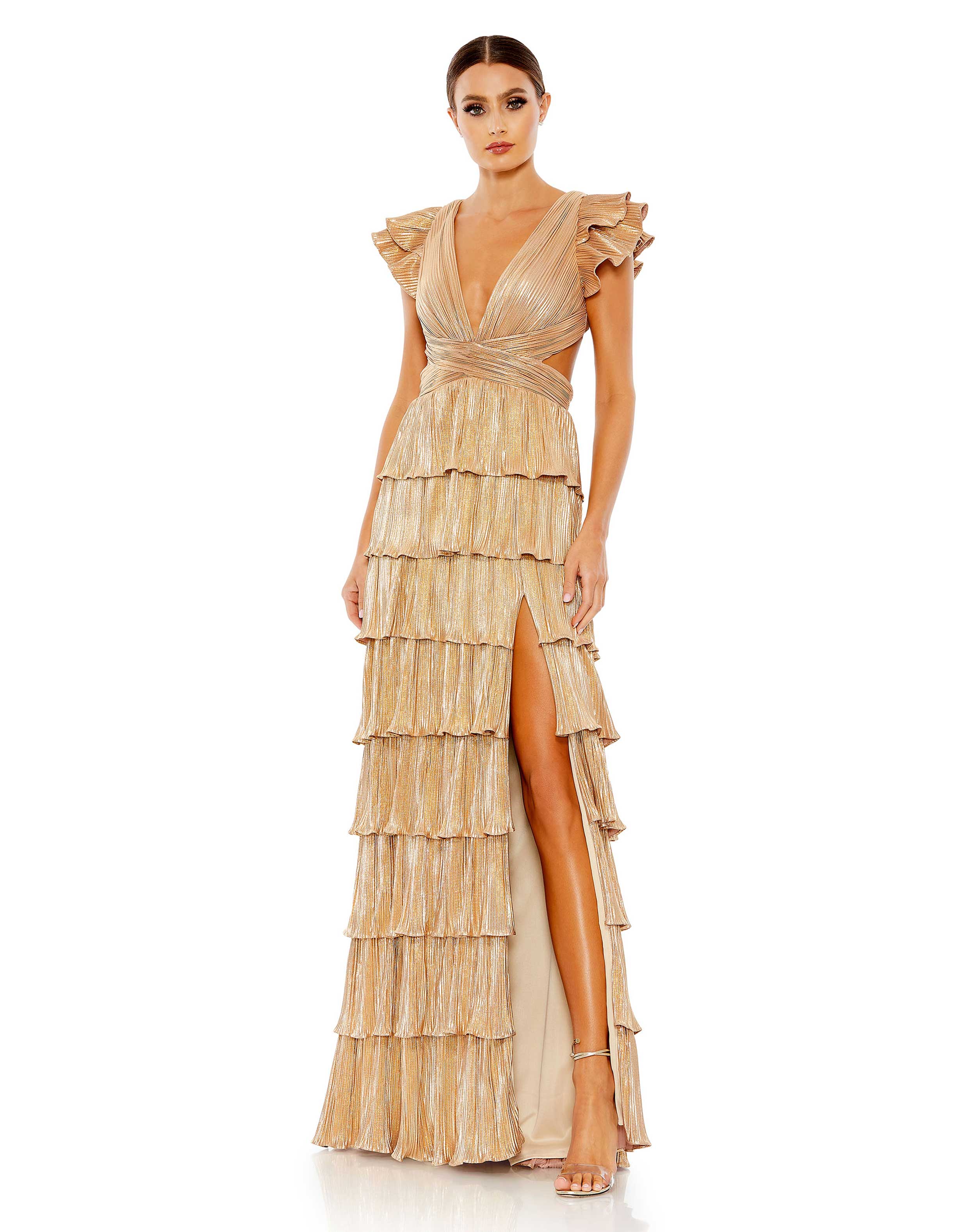 Golda Ruffle Dress hotsell